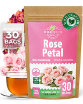 WILDFIELD HERBS taza con bolsita mostrando aroma floral