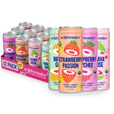 Wildwonder frontal del pack de 12 latas mostrando diseño y conveniencia