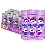 Wildwonder lata frente mostrando diseño y refresco burbujeante