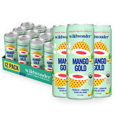 Wildwonder frente del pack de 12 latas mostrando diseño y frescura