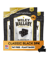 WILEY WALLABY empaque frontal mostrando 3 paquetes resellables y marca