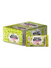 WILEY WALLABY frente del empaque que muestra tamaño portátil y atractivo