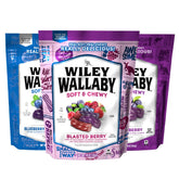 WILEY WALLABY frente del empaque mostrando colores y variedades