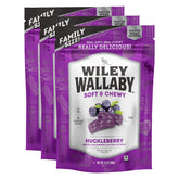 WILEY WALLABY empaque frontal mostrando bolsa resellable y marca, ideal para compartir