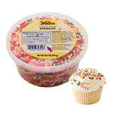 Wilton bote frontal con sprinkles multicolor y fácil acceso