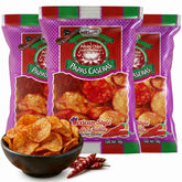 WINNUTS empaque frontal de Papas Caseras A la Diabla mostrando diseño y marca