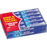 Winterfresh Wrigley's paquete frontal mostrando diseño y cantidad para identificación fácil