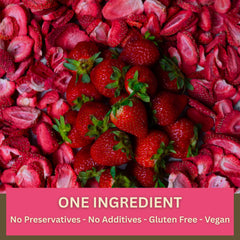 wise harvest fresas sobre cereal y yogur sumando sabor natural