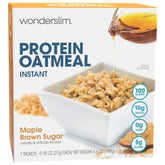 Wonderslim paquete frontal mostrando 7 sobres y beneficios nutricionales