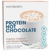 Wonderslim frente del sobre mostrando diseño y porción práctica