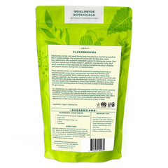 Worldwide Botanicals bayas secas primer plano con textura y color intenso