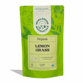 Worldwide Botanicals paquete frontal lemongrass mostrando 7oz y beneficio aromático
