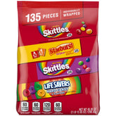 Wrigley's bolsa frontal con surtido frutal ideal para eventos