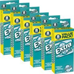WRIGLEY'S EXTRA vista frontal del pack que muestra cantidad y marca, conveniencia inmediata