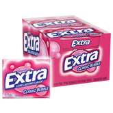 WRIGLEY'S EXTRA paquete frontal mostrando diseño y marca para reconocimiento rápido