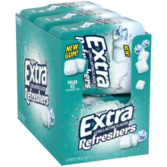 WRIGLEY'S EXTRA envase Polar Ice frente mostrando diseño y cantidad
