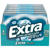 WRIGLEY'S EXTRA frontal del paquete mostrando diseño y beneficio frescura inmediata