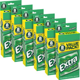 WRIGLEY'S EXTRA imagen frontal del paquete que muestra ahorro y conveniencia