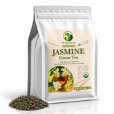 Wu Mountain Tea frente del empaque mostrando bolsa resellable y cantidad