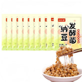 XUSHIKEJI empaque frontal mostrando sobres, facilita fermentación casera