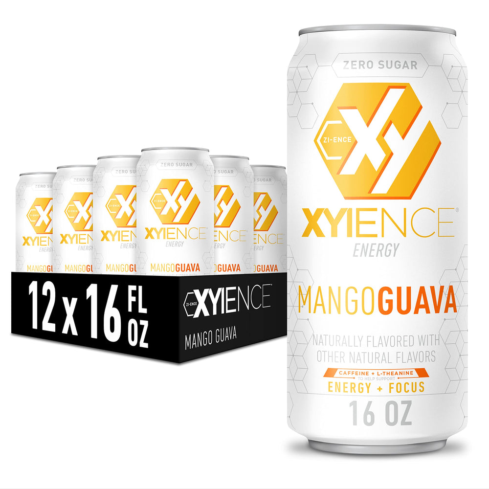Xyience lata frontal mostrando diseño y beneficio refrescante