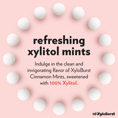 Xyloburst textura de pastilla cercana que muestra superficie y tamaño, sensación limpia