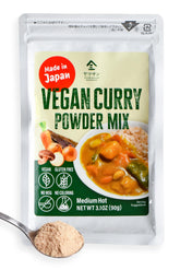 YAMASAN KYOTO UJI paquete frente mostrando receta y beneficios veganos