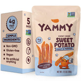 Yammy frente del empaque mostrando diseño y cantidad