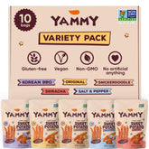 Yammy frente del paquete mostrando presentación y beneficios saludables