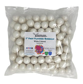 YANKEETRADERS empaque frontal de gumballs blancos mostrando cantidad y tamaño