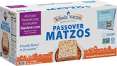 Yehuda paquete frontal de matzos resellables mostrando etiqueta y beneficio de frescura