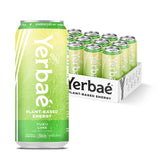 YERBAÉ lata frontal mostrando el diseño y beneficio de energía natural