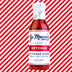 Yo Mama’s Foods primer plano de textura espesa que mejora platos