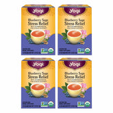 Yogi frente del empaque mostrando ingredientes orgánicos y beneficios