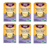 Yogi vista frontal del envase con diseño y certificación orgánica visible, transmite confianza