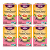 Yogi envase frontal mostrando 16 bolsitas y logo, ideal para consumo diario