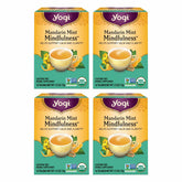 Yogi mandarin mint packaging frontal mostrando diseño y beneficios