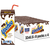 Yoo-Hoo caja frontal mostrando el diseño y conveniencia