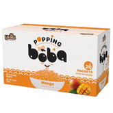YULU FOODS paquete frontal de perlas mango mostrando diseño y conveniencia