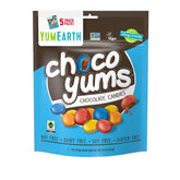 YumEarth paquete frontal mostrando diseño y tamaño, confianza y conveniencia