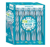 YumEarth frontal del empaque mostrando 10 bastones y beneficios
