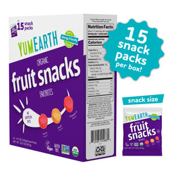 YumEarth primer plano de textura masticable, destaca ingredientes frutales naturales