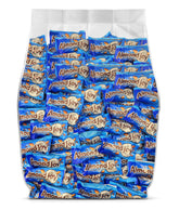 Yummy Chew AlmondJoy paquete frontal mostrando cantidad y protección, ideal para eventos