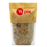 Yupik empaque frontal mostrando mezcla y peso 2.2 lb, fácil almacenamiento