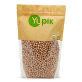 Yupik paquete frontal mostrando el sello orgánico y tamaño 2.2 lb