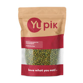 Yupik paquete frontal que muestra tamaño y conveniencia del snack
