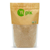 Yupik quinoa blanca paquete frontal mostrando tamaño y marca, ideal para despensa