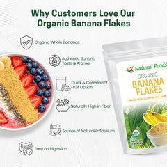 Z Natural Foods hojuelas espolvoreadas sobre yogur saludable