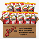 Zapp's paquete frontal mostrando diseño y conveniencia