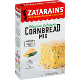 Zatarain's paquete frontal mostrando mezcla y nombre, ideal para recetas rápidas